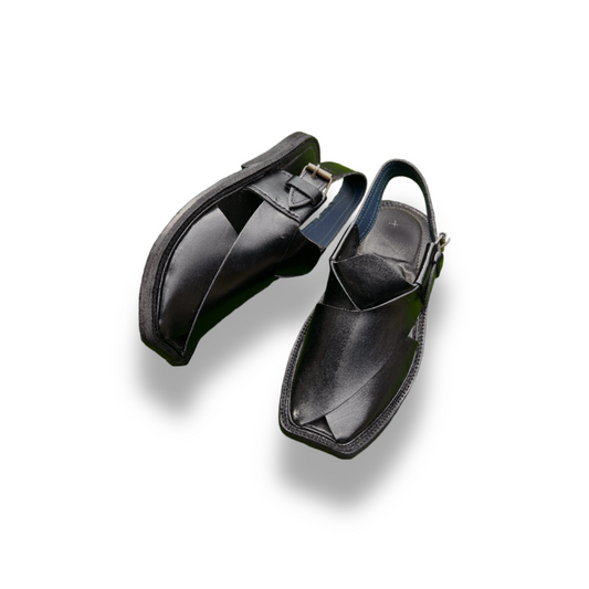 Pure Leather Peshawari Chappal | Authentic Peshawari Design